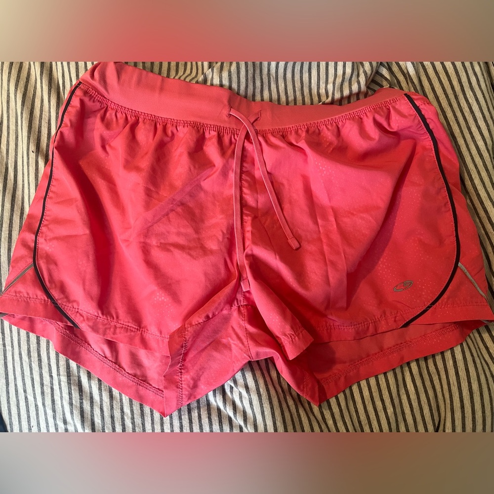 Champion Pink Athletic Shorts Lightweight Quick-Dry